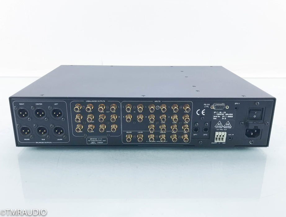 Bryston SP1.7 5.1 Channel Home Theater Processor