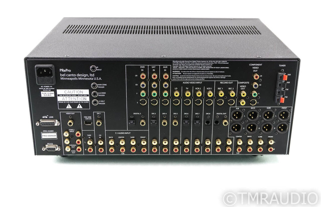 Bel Canto PRePro 7.1 Channel Home Theater Processor