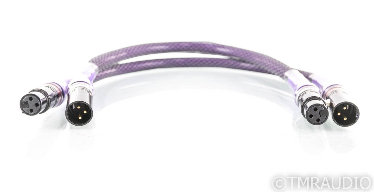 Acoustic Zen Matrix Reference II XLR Cables; .5m Pair Balanced Interconnects