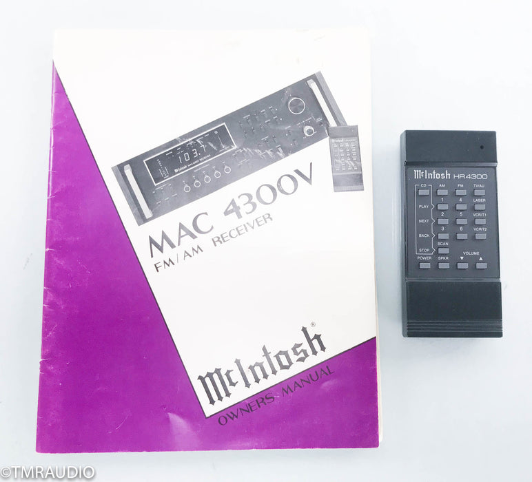 McIntosh MAC4300V Vintage Stereo Receiver