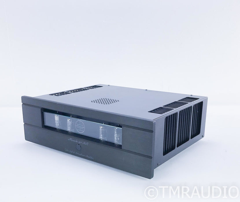 Moscode 401 HR Stereo Tube Hybrid Power Amplifier; Upgraded Caps / Resistors