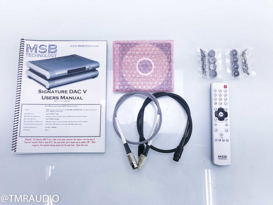 MSB Signature DAC V w/ Diamond Power Base
