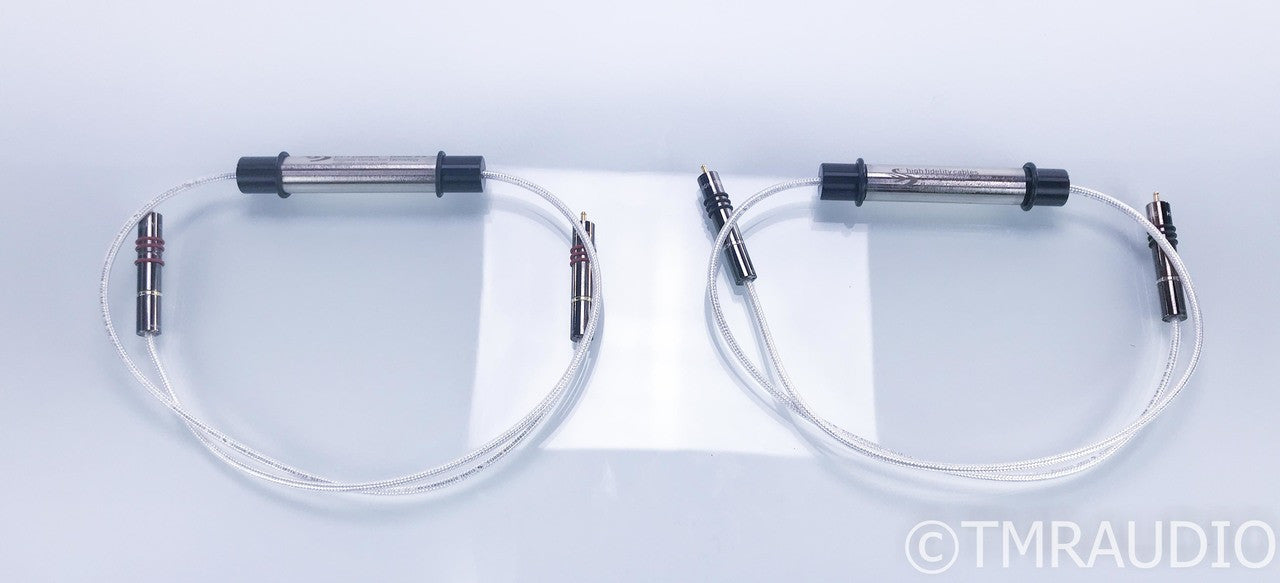 High Fidelity Cables CT-1 Ultimate RCA Cables; 1m Pair Interconnects
