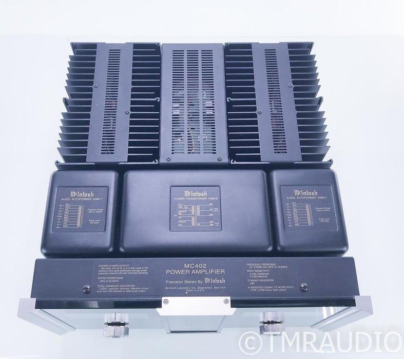 McIntosh MC402 Stereo Power Amplifier; MC-402