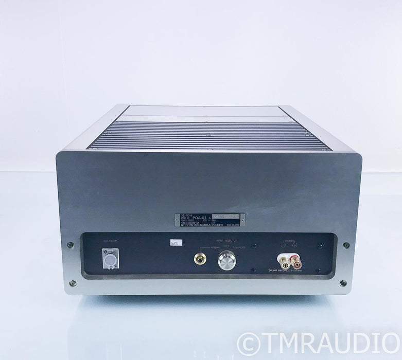 Denon POA-S1 Mono Power Amplifier; POAS1; Single