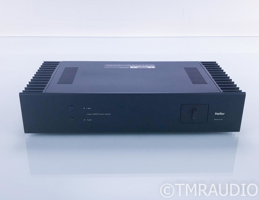 Hafler 9130 Stereo Power Amplifier; Black; Mosfet