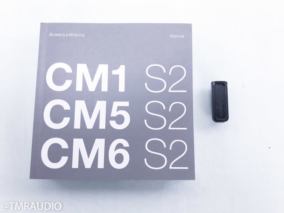 B&W CM5 S2 Bookshelf Speakers