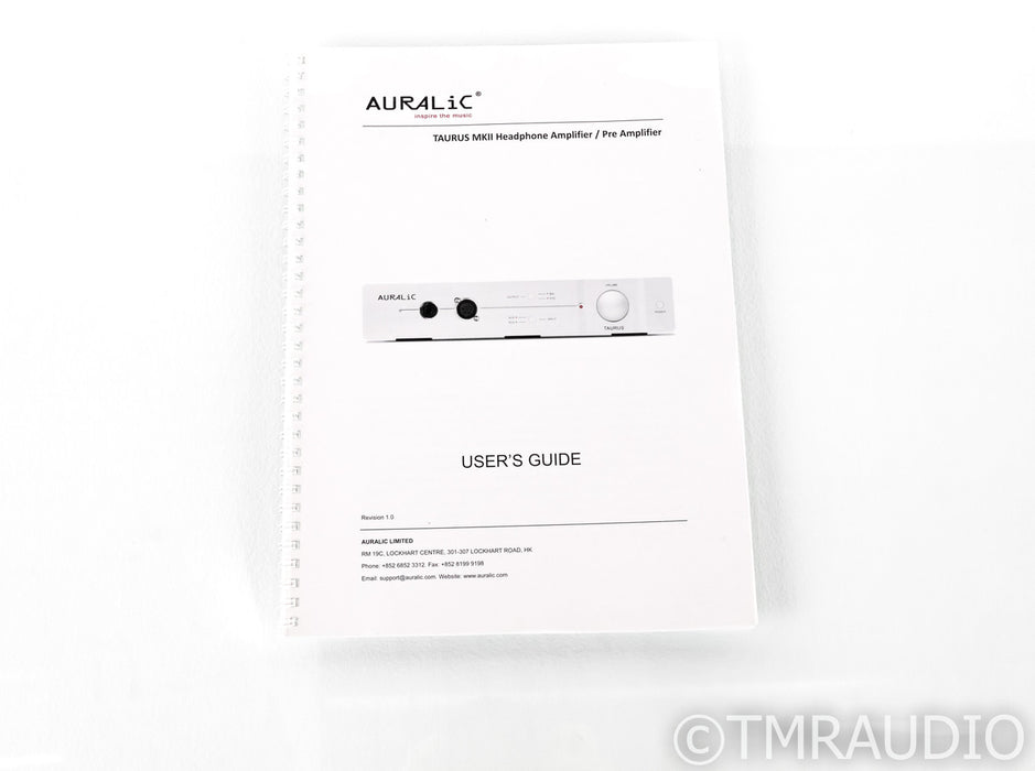Auralic Taurus MKII Balanced Headphone Amplifier