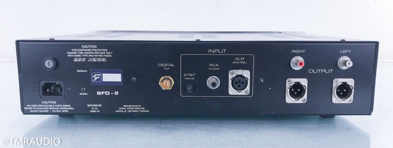 Sonic Frontiers SFD-2 Tube DAC