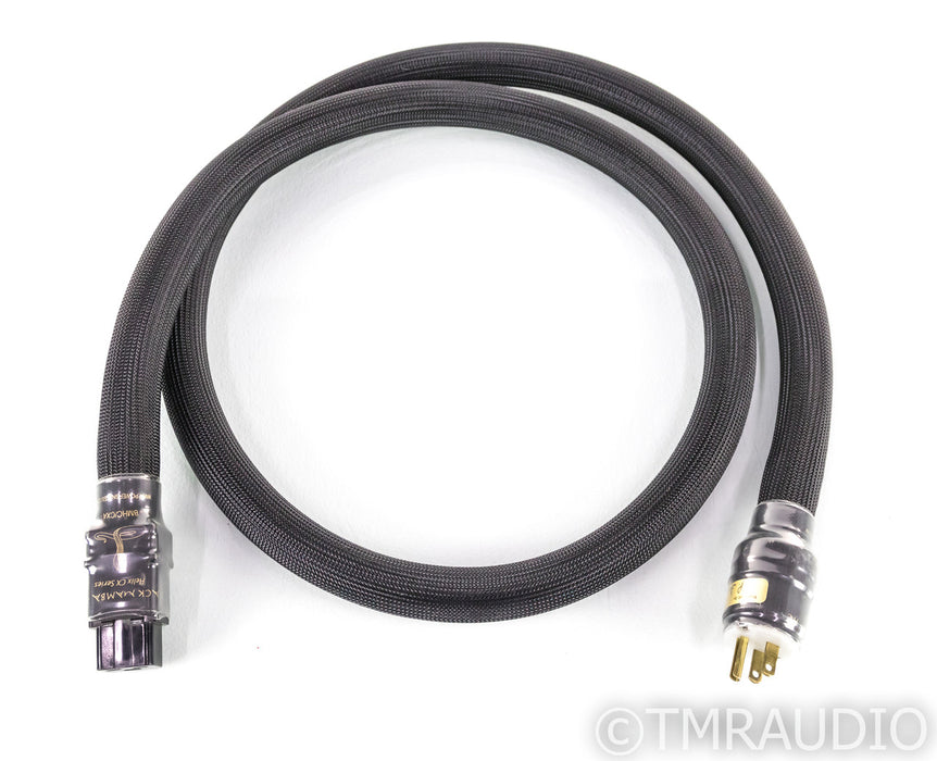 Shunyata Research Black Mamba HC Helix CX Power Cable; 1.8m AC Cord; IEC C19