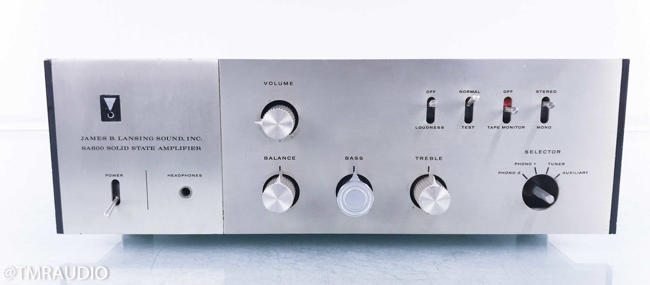 JBL SA600 Vintage Stereo Integrated Amplifier