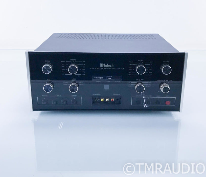 McIntosh C39 5.1 Channel Home Theater Processor; Preamplifier; Remote; MM Phono