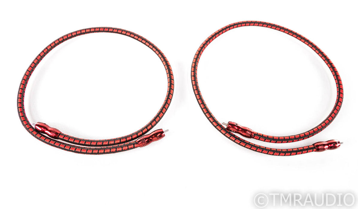 AudioQuest King Cobra RCA Cables; 0.75m Pair Interconnects