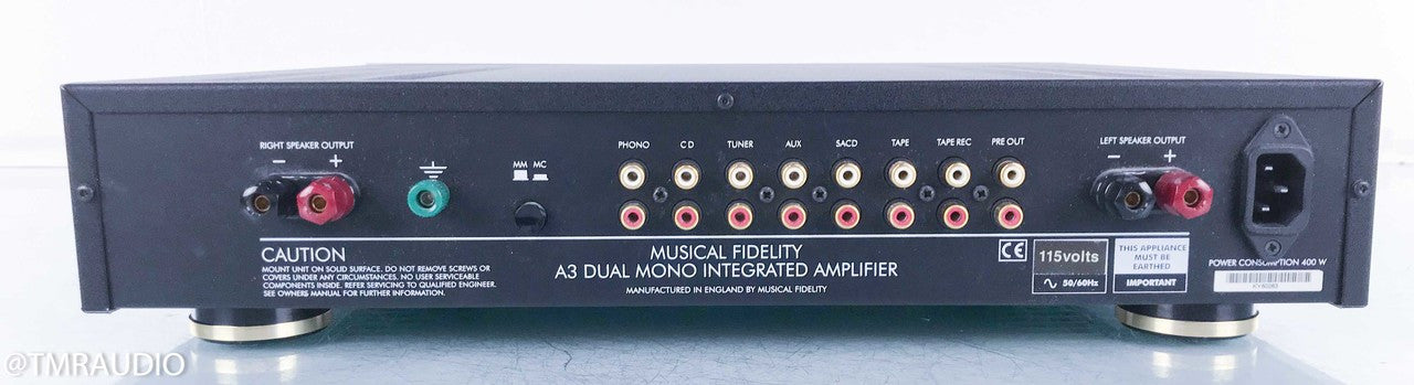 Musical Fidelity A3 Dual Mono Integrated Amplifier