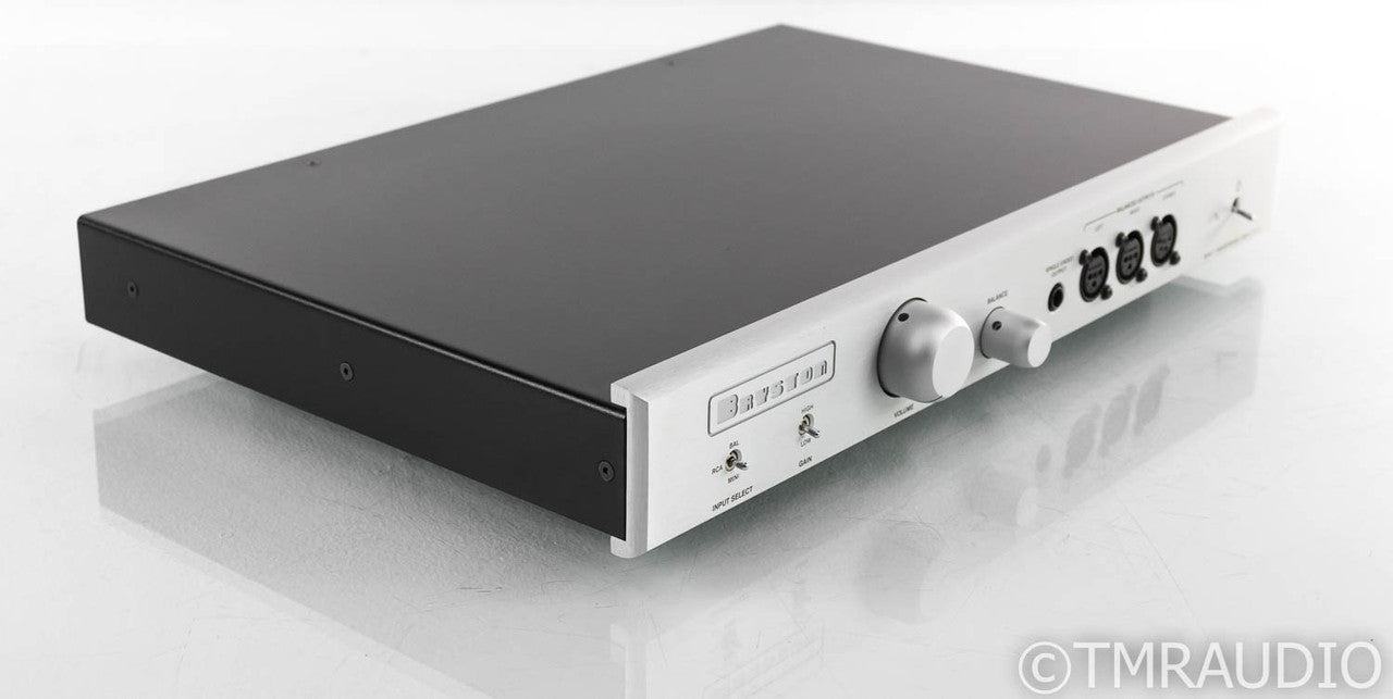 Bryston BHA-1 Headphone Amplifier; BHA1; Silver; 17" Faceplate