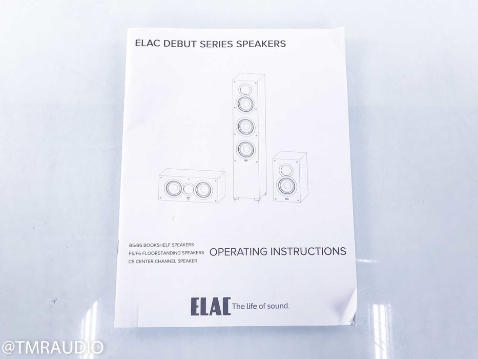 ELAC Debut B6 Bookshelf Speakers