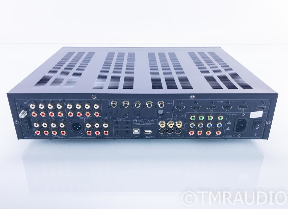 Emotiva UMC-1 7.1 Channel Home Theater Preamplifier; AS-IS (No Main Zone Output)