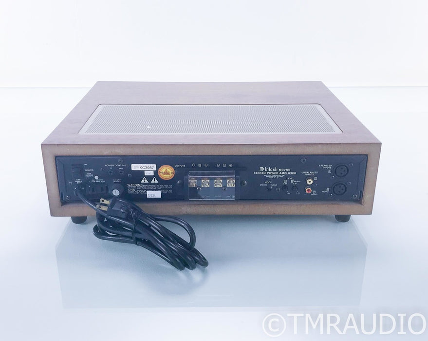 McIntosh MC7100 Stereo Power Amplifier