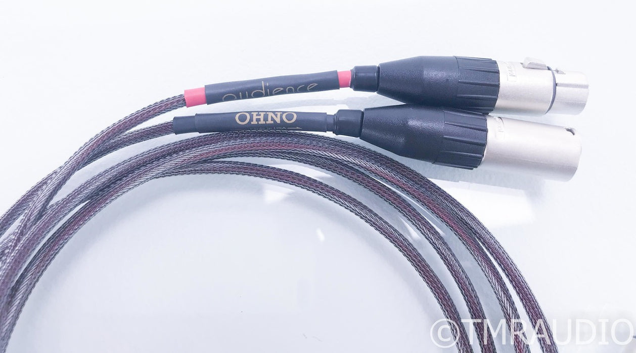 Audience Ohno XLR Cables; 1.5m Pair Balanced Interconnects