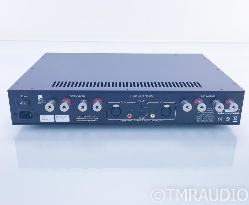 PS Audio Stellar S300 Stereo Power Amplifier; Warranty