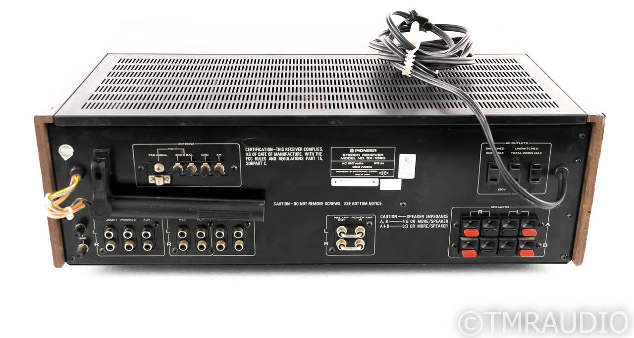 Pioneer SX-1080 Vintage AM / FM Receiver; SX1080