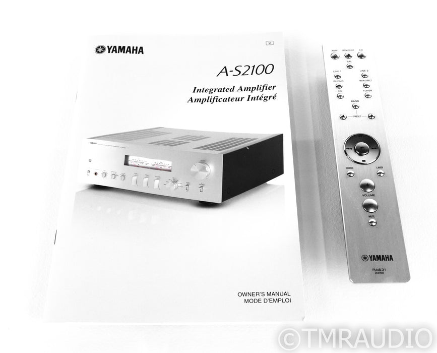 Yamaha A-S2100 Stereo Integrated Amplifier; AS2100; Black