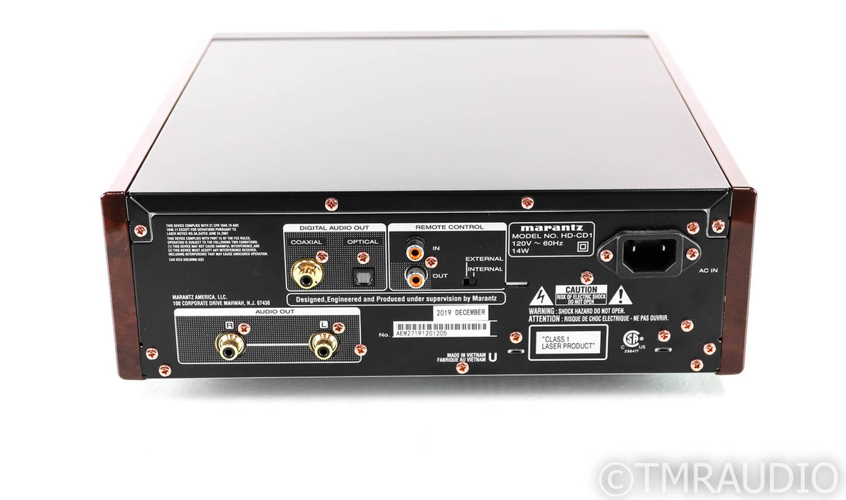Marantz HD-CD1 CD Player; HDCD1; Remote
