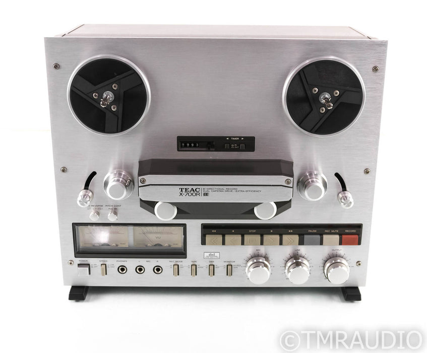 Teac X-700R Vintage Reel To Reel Tape Player; 2 Channel 1/4 Track; Serviced