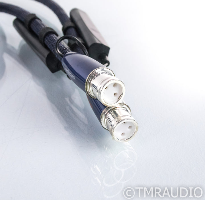 Audioquest Water XLR Cables; 1.5m Pair Balanced Interconnects; 72v DBS