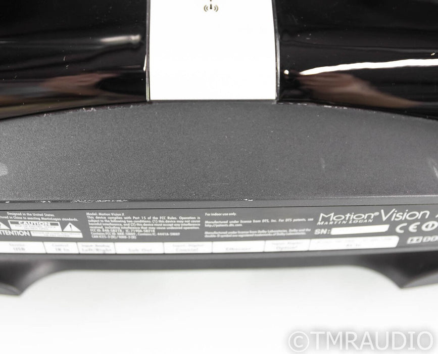 Martin Logan Motion Vision X Wireless Soundbar; (No Remote)