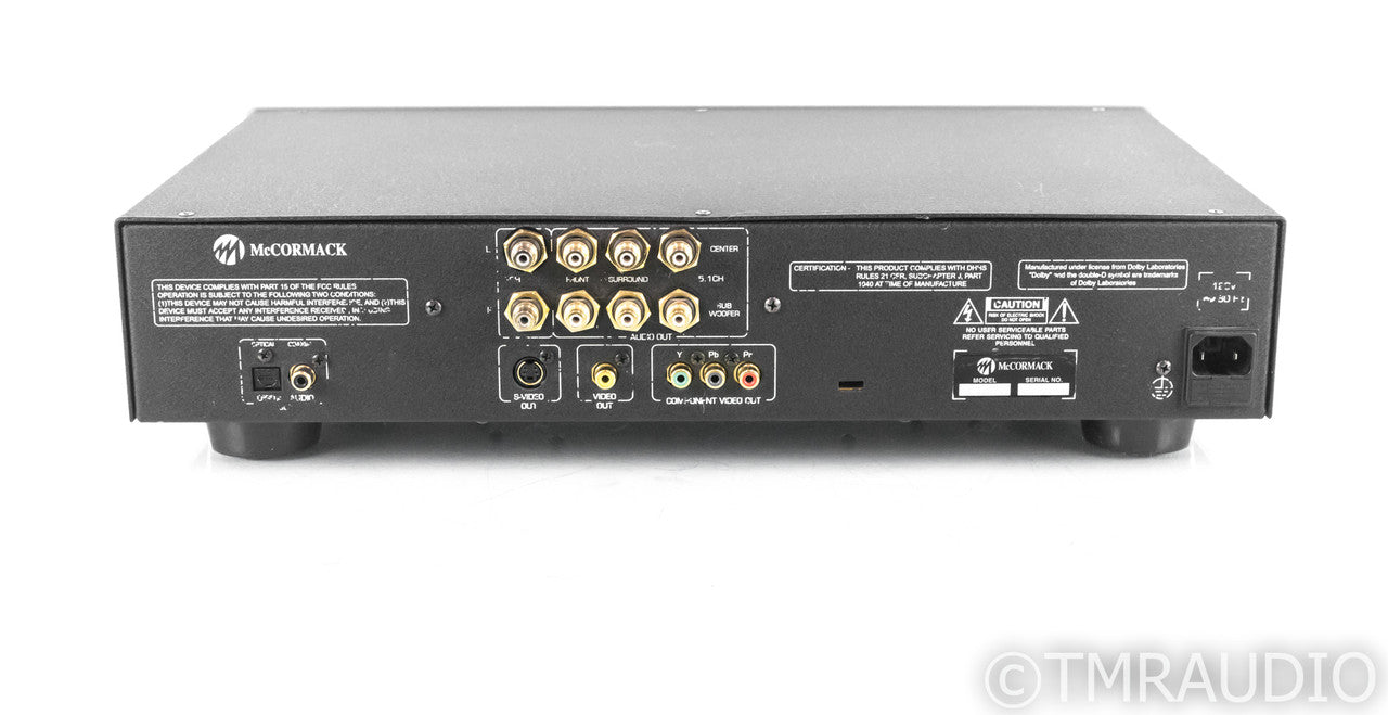McCormack UDP-1 Deluxe Universal Disc Player SACD / CD / DVD