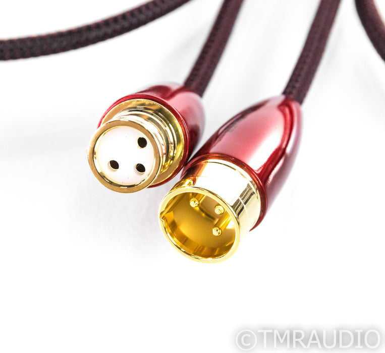 Audioquest Red River XLR Cables; 1m Pair Balanced Interconnects