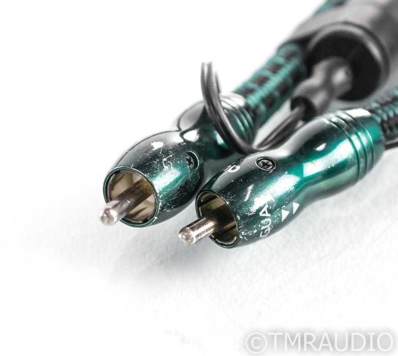 AudioQuest Jaguar RCA Cables; 1m Pair Interconnects; 36v DBS