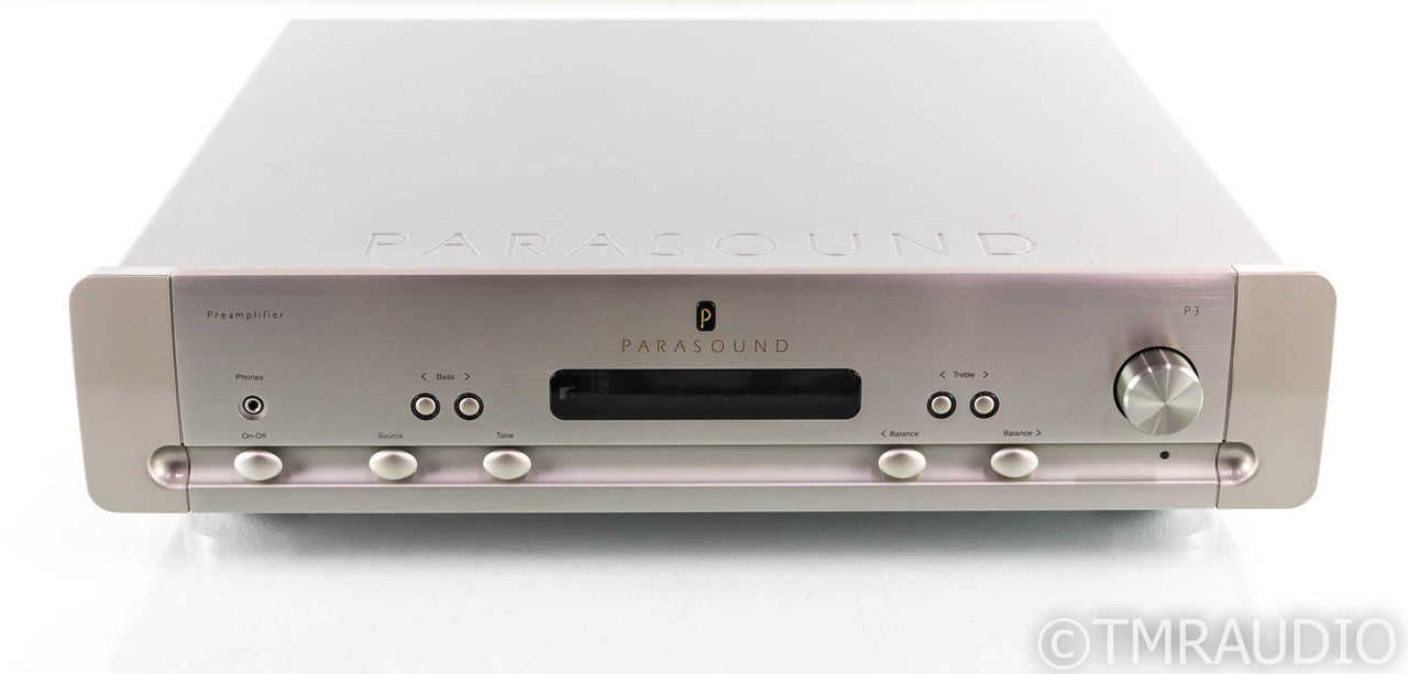 Parasound Halo P3 Stereo Preamplifier; P-3; Remote; MM Phono