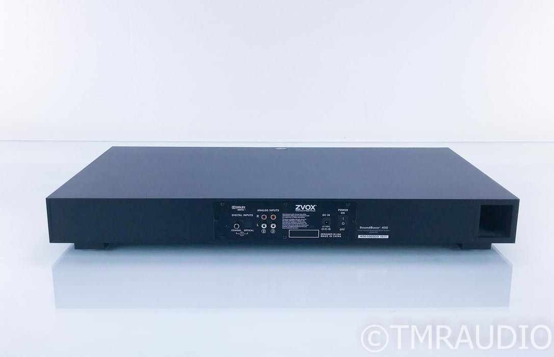 ZVOX SoundBase 450 Home Theater Soundbar; Bluetooth; Remote
