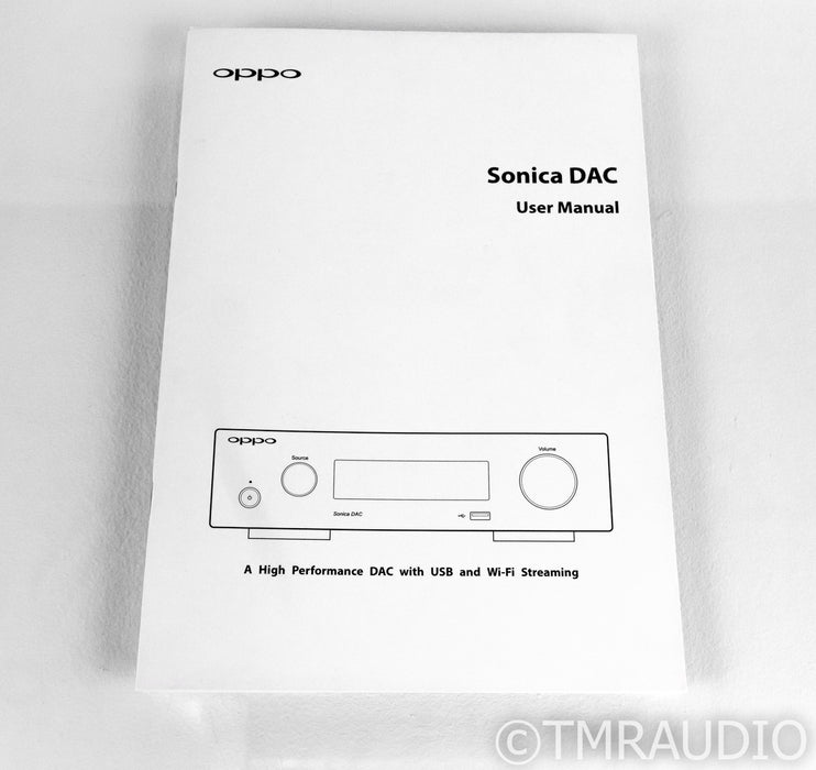 Oppo Sonica DAC SDAC-3; D/A Converter; Bluetooth; Airplay