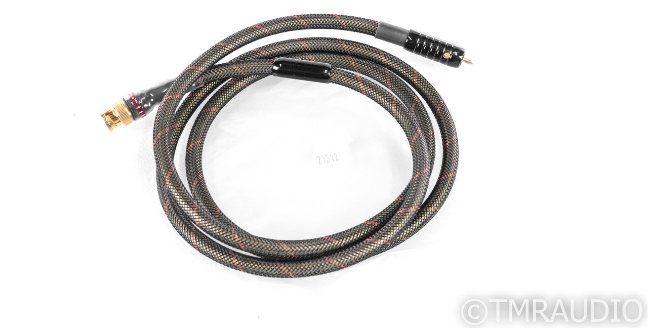 WireWorld Gold Starlight 7 BNC - RCA  Coaxial Cable; 1.5m Digital Interconnect