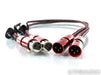 AudioQuest Colorado XLR Cables; .75m Pair Balanced Interconnects; 72v DBS