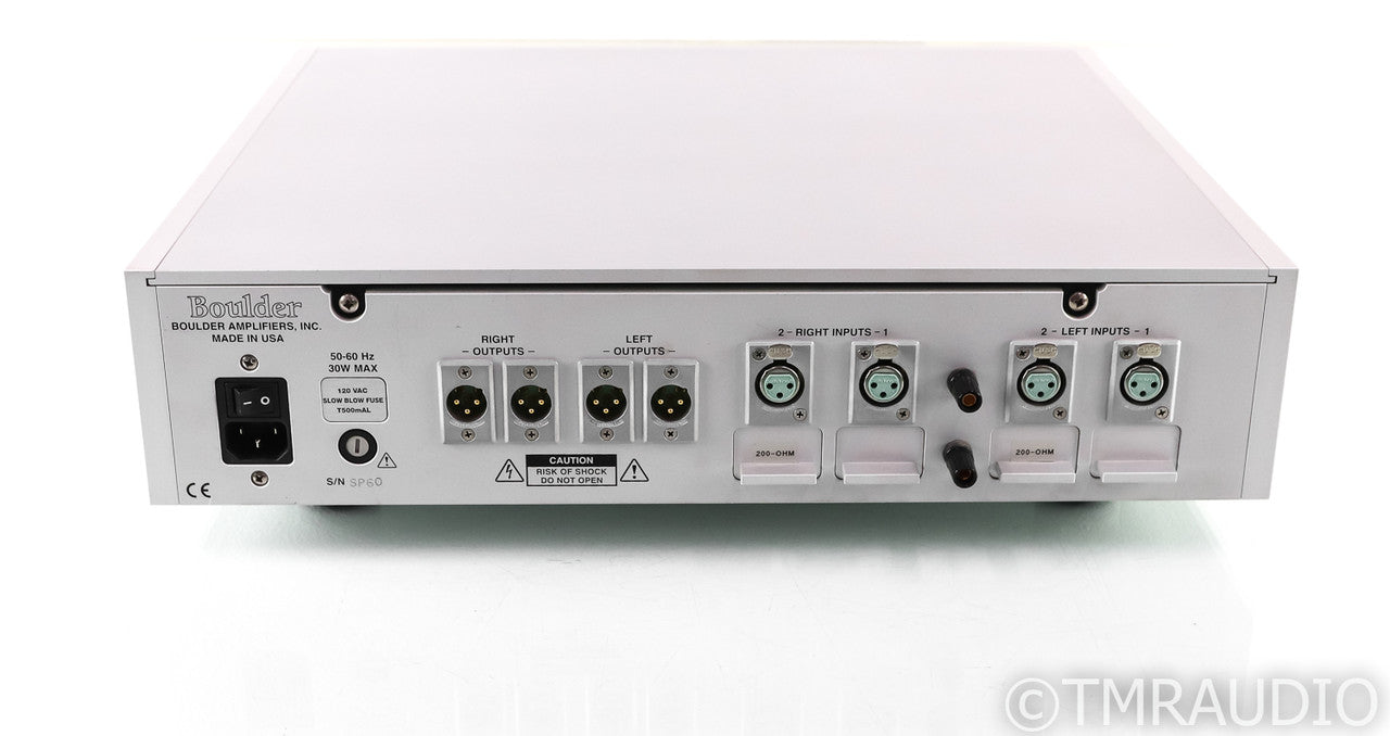 Boulder 1008 MM / MC Phono Preamplifier; Balanced; Remote
