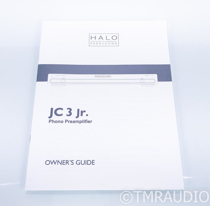 Parasound Halo JC3 Jr. MM / MC Phono Preamplifier
