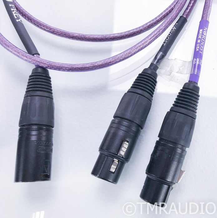 Nordost Frey XLR Cables; 1m Pair Balanced Interconnects