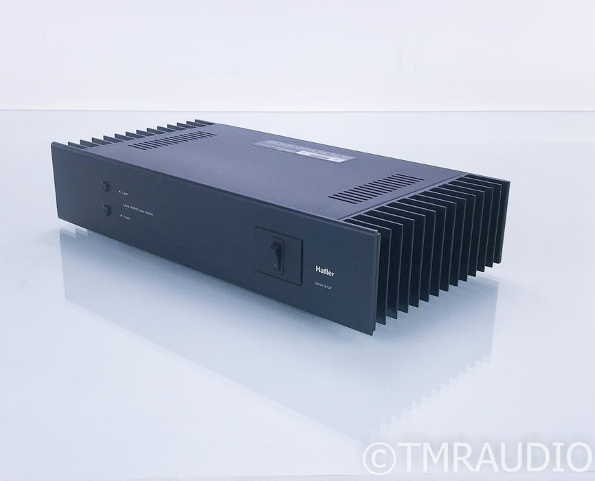 Hafler 9130 Stereo Power Amplifier; Black; Mosfet