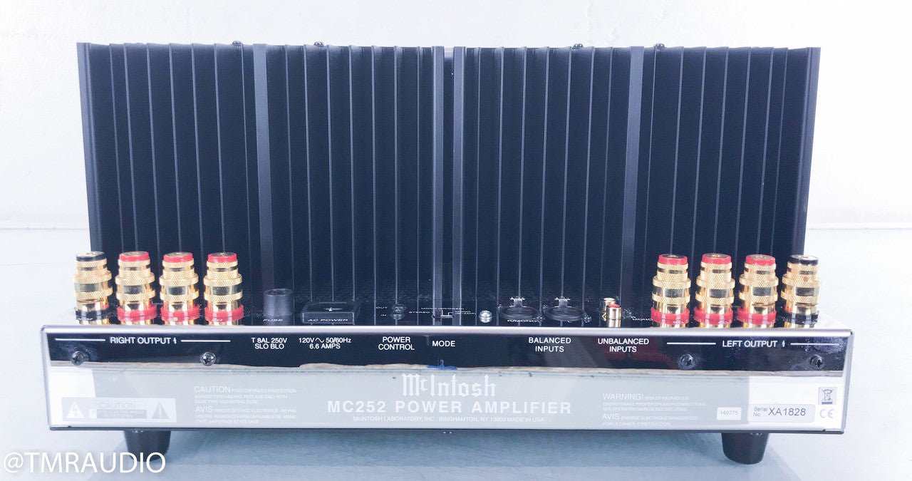 McIntosh MC252 Stereo Power Amplifier