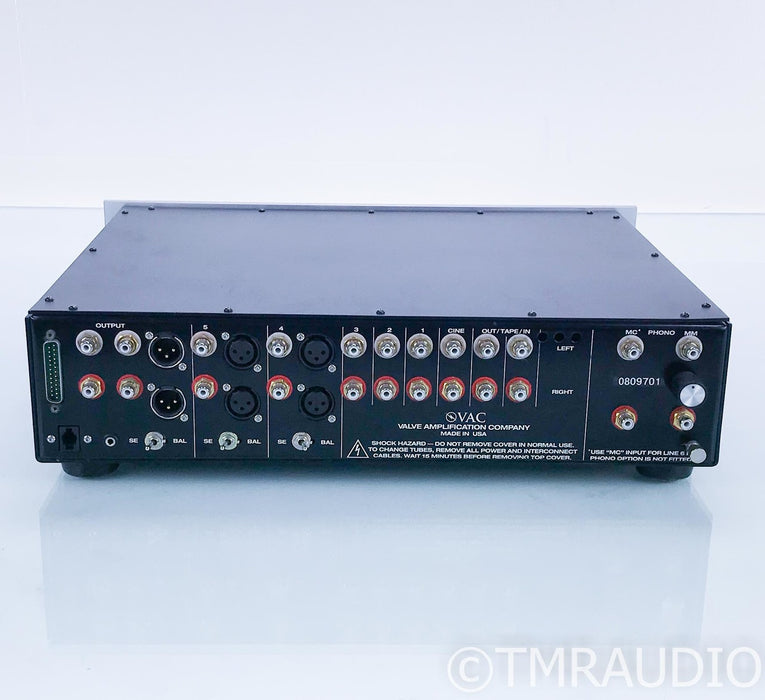 VAC Renaissance MKII Stereo Tube Preamplifier; MM / MC Phono