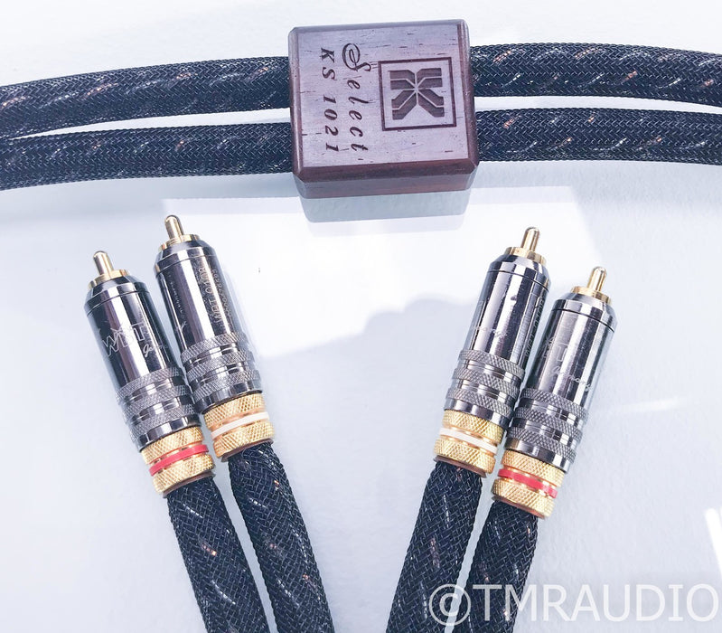 Kimber Kable Select KS-1021 RCA Cables; 1.5m Pair Interconnects
