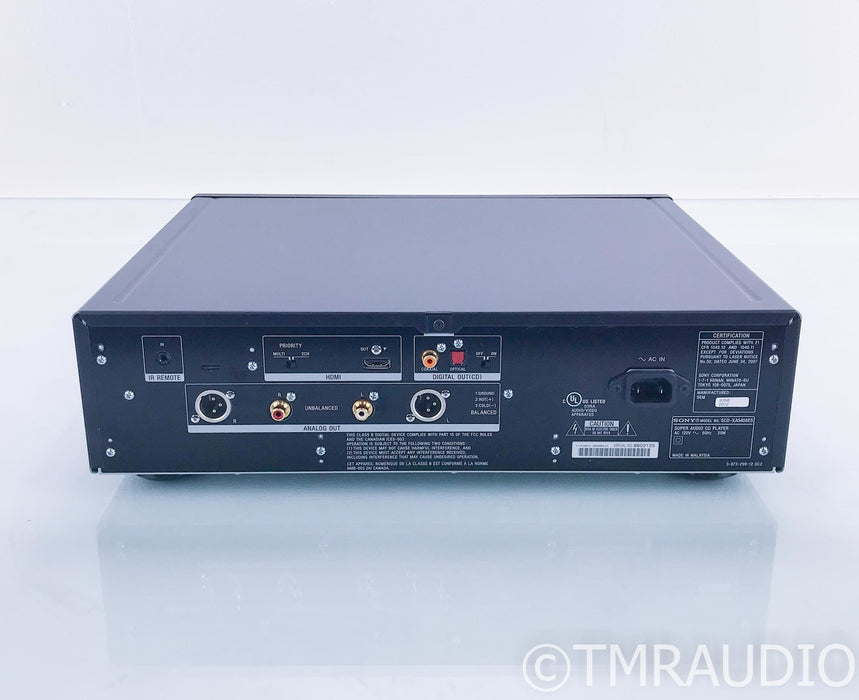 Sony SCD-XA5400ES SACD / CD Player; SCDXA5400ES; Remote