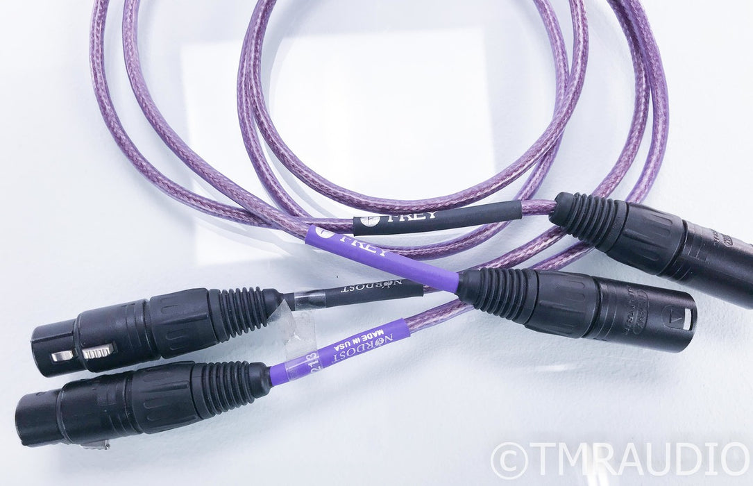 Nordost Frey XLR Cables; 1m Pair Balanced Interconnects