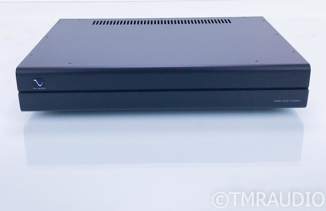 PS Audio Stellar S300 Stereo Power Amplifier; Black; Warranty
