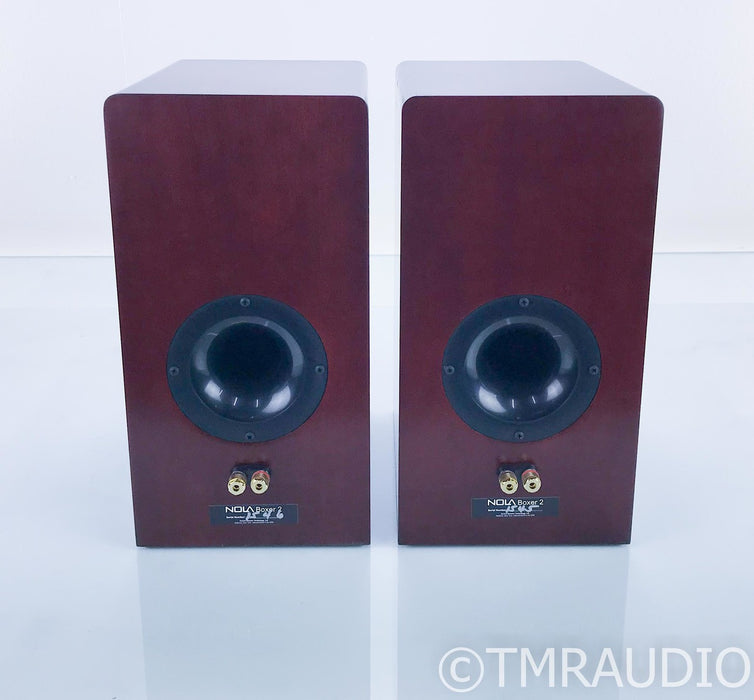 Nola Boxer 2 Bookshelf Speakers; Cherry Pair