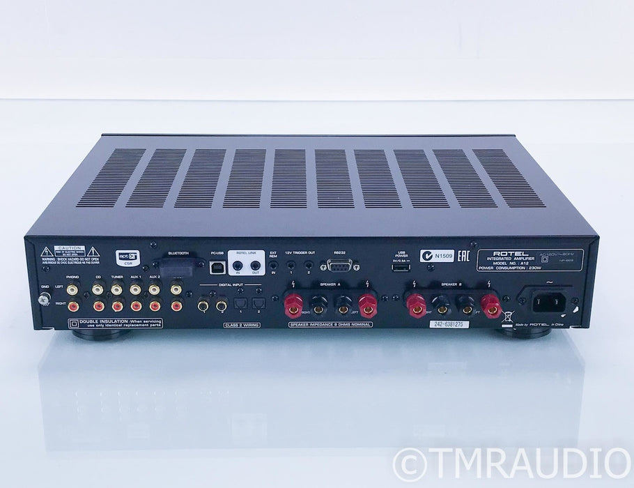 Rotel A12 Stereo Integrated Amplifier; MM Phono